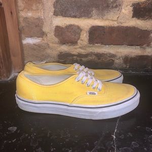 Yellow vans
